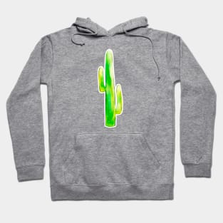 Watercolor Cactus Hoodie